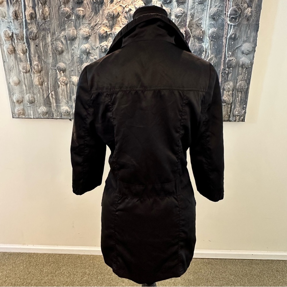 ⭐️ Barti Italy Small Black Satin Coat - Picture 12 of 16